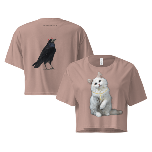 Cat & Crow | Women’s crop top_1